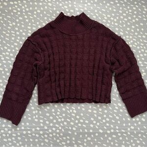 Free People Cropped Sweater